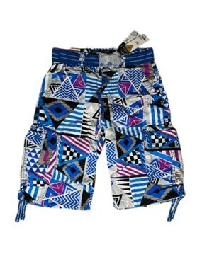 Focus NWT Geometric Print Men's Cargo Shorts